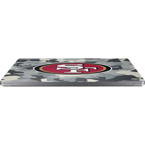 NFL San Francisco 49ers Camo Universal Laptop 13in (10.6 x 7.6in) Skin