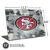 NFL San Francisco 49ers Camo Universal Laptop 15in (12.2 x 8.8in) Skin