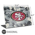 NFL San Francisco 49ers Camo Universal Laptop 16.6in (13.4 x 9.7in) Skin