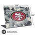 NFL San Francisco 49ers Camo Universal Laptop 18in (14.6 x 10.6in) Skin