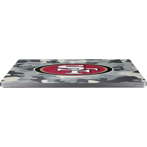NFL San Francisco 49ers Camo Universal Laptop 18in (14.6 x 10.6in) Skin