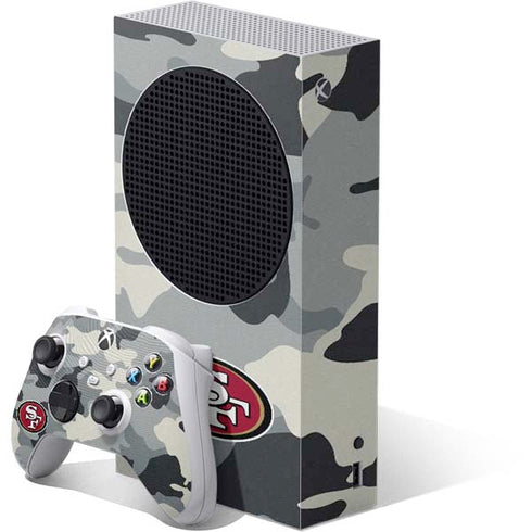 NFL San Francisco 49ers Camo Xbox Series S Bundle Skin