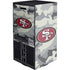 NFL San Francisco 49ers Camo Xbox Series X Console Skin