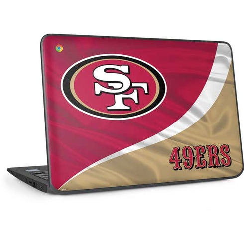 NFL San Francisco 49ers HP Chromebook Skin