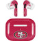 NFL San Francisco 49ers Distressed Apple AirPods Pro Skin
