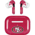 NFL San Francisco 49ers Distressed Apple AirPods Pro Skin