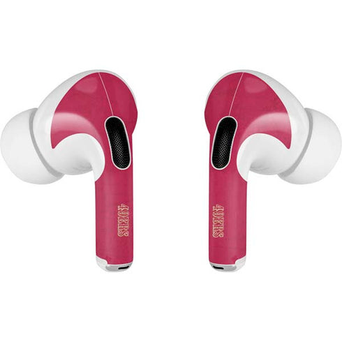 NFL San Francisco 49ers Distressed Apple AirPods Pro Skin