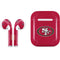 NFL San Francisco 49ers Distressed Apple AirPods Skin