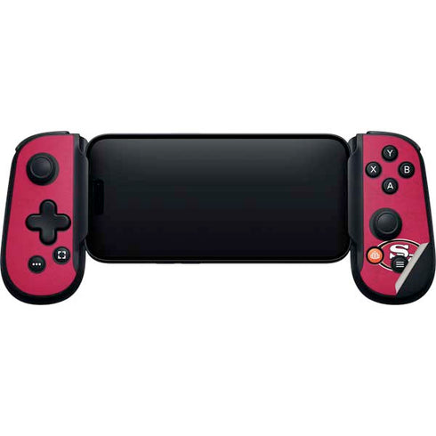 NFL San Francisco 49ers Distressed Backbone One for iPhone Game Controller Skin