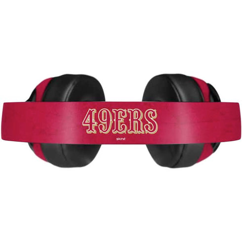 NFL San Francisco 49ers Distressed Beats Solo Pro Skin
