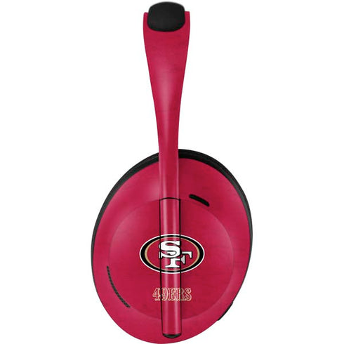 NFL San Francisco 49ers Distressed Bose Noise Cancelling Headphones 700 Skin
