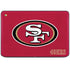 NFL San Francisco 49ers Distressed HP Chromebook Skin