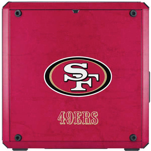 NFL San Francisco 49ers Distressed Cooler Master MasterBox Q300L Mini Tower Skin