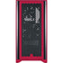 NFL San Francisco 49ers Distressed Corsair 4000D Tempered Glass Mid-Tower ATX Case Skin