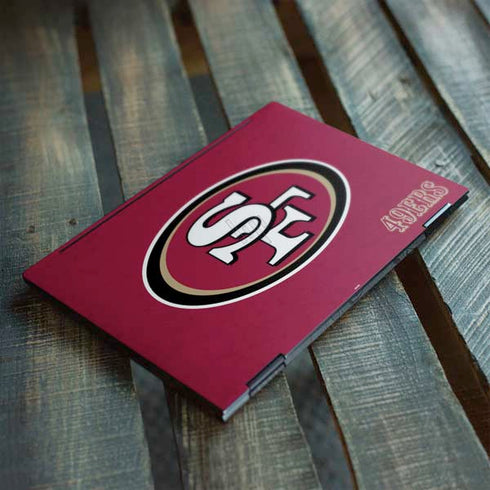 NFL San Francisco 49ers Distressed HP Envy Skin