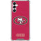 NFL San Francisco 49ers Distressed Galaxy A14 5G Clear Case