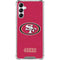 NFL San Francisco 49ers Distressed Galaxy A15 5G Clear Case