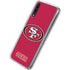 NFL San Francisco 49ers Distressed Galaxy A50 Clear Case