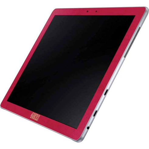 NFL San Francisco 49ers Distressed Galaxy Book 12in Skin