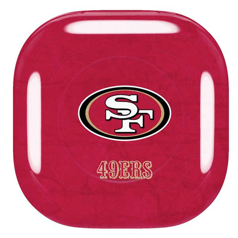 NFL San Francisco 49ers Distressed Galaxy Buds Pro Skin