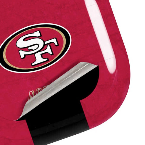 NFL San Francisco 49ers Distressed Galaxy Buds Pro Skin