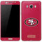 NFL San Francisco 49ers Distressed Galaxy J7 Skin
