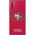 NFL San Francisco 49ers Distressed Galaxy Note 10 Skin