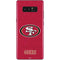 NFL San Francisco 49ers Distressed Galaxy Note 8 Skin