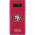 NFL San Francisco 49ers Distressed Galaxy Note 8 Skin