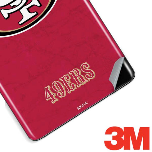 NFL San Francisco 49ers Distressed Galaxy Note 8 Skin