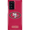 NFL San Francisco 49ers Distressed Galaxy Note20 Ultra 5G Lite Case