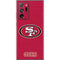 NFL San Francisco 49ers Distressed Galaxy Note20 Ultra 5G Skin