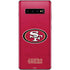 NFL San Francisco 49ers Distressed Galaxy S10 Plus Skin