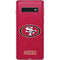 NFL San Francisco 49ers Distressed Galaxy S10 Skin