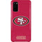 NFL San Francisco 49ers Distressed Galaxy S20 Lite Case