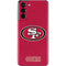 NFL San Francisco 49ers Distressed Galaxy S21 5G Skin