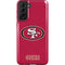 NFL San Francisco 49ers Distressed Galaxy S21 FE Pro Case