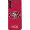 NFL San Francisco 49ers Distressed Galaxy S21 Plus 5G Skin