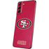 NFL San Francisco 49ers Distressed Galaxy S21 Plus 5G Skin