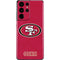 NFL San Francisco 49ers Distressed Galaxy S21 Ultra 5G Skin