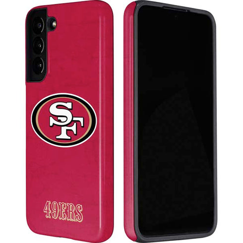 NFL San Francisco 49ers Distressed Galaxy S22 Pro Case