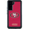 NFL San Francisco 49ers Distressed Galaxy S23 Plus Waterproof Case