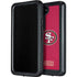 NFL San Francisco 49ers Distressed Galaxy S23 Plus Waterproof Case
