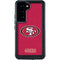 NFL San Francisco 49ers Distressed Galaxy S23 Waterproof Case