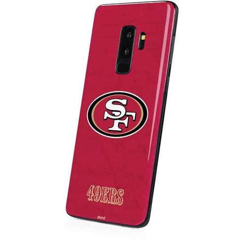 NFL San Francisco 49ers Distressed Galaxy S9 Plus Skin