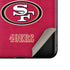 NFL San Francisco 49ers Distressed Galaxy Z Flip Skin