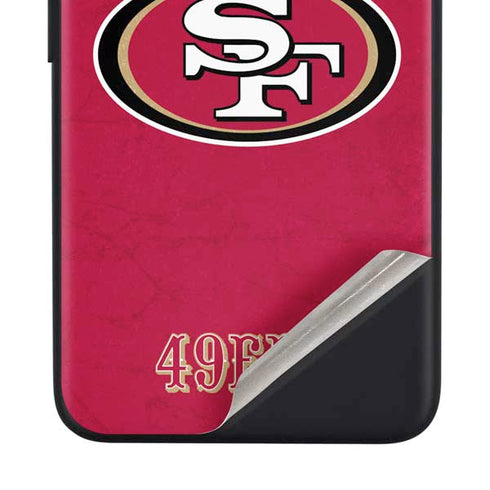 NFL San Francisco 49ers Distressed Google Pixel 4a Skin