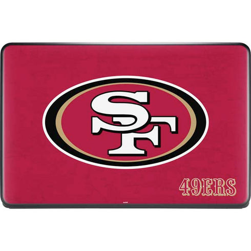 NFL San Francisco 49ers Distressed Google Pixelbook Go Skin