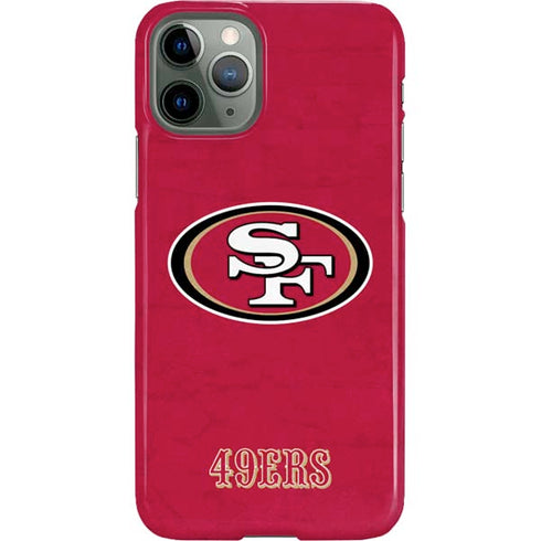 NFL San Francisco 49ers Distressed iPhone 11 Pro Lite Case