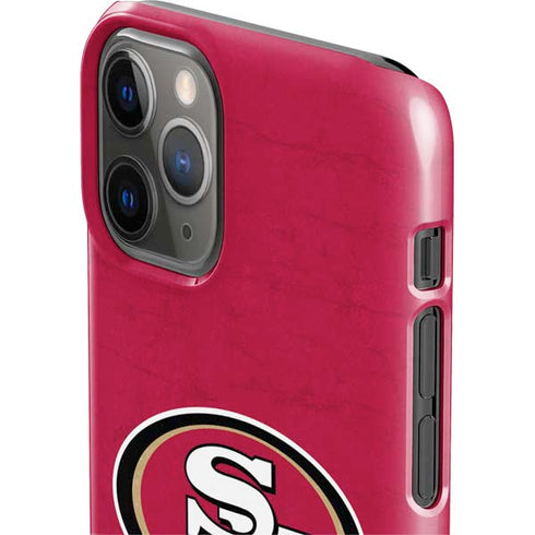 NFL San Francisco 49ers Distressed iPhone 11 Pro Lite Case